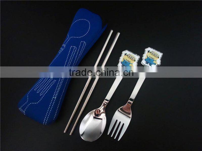 Exquisite design with high quality cutlery set for children