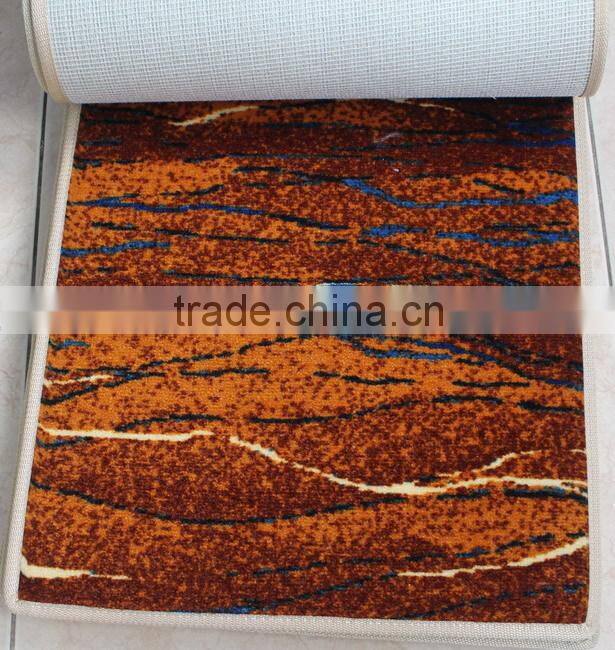 Luxurious Five Star Hotel Flooring commercial printed nylon carpet