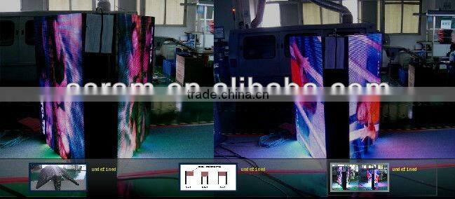 P16mm double sided outdoor led open sign