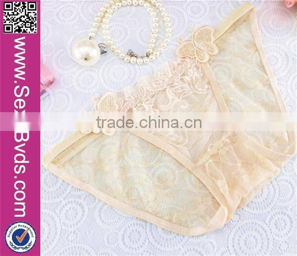 Wholesale $1Sexy Adult Black Lace Transparent Panty