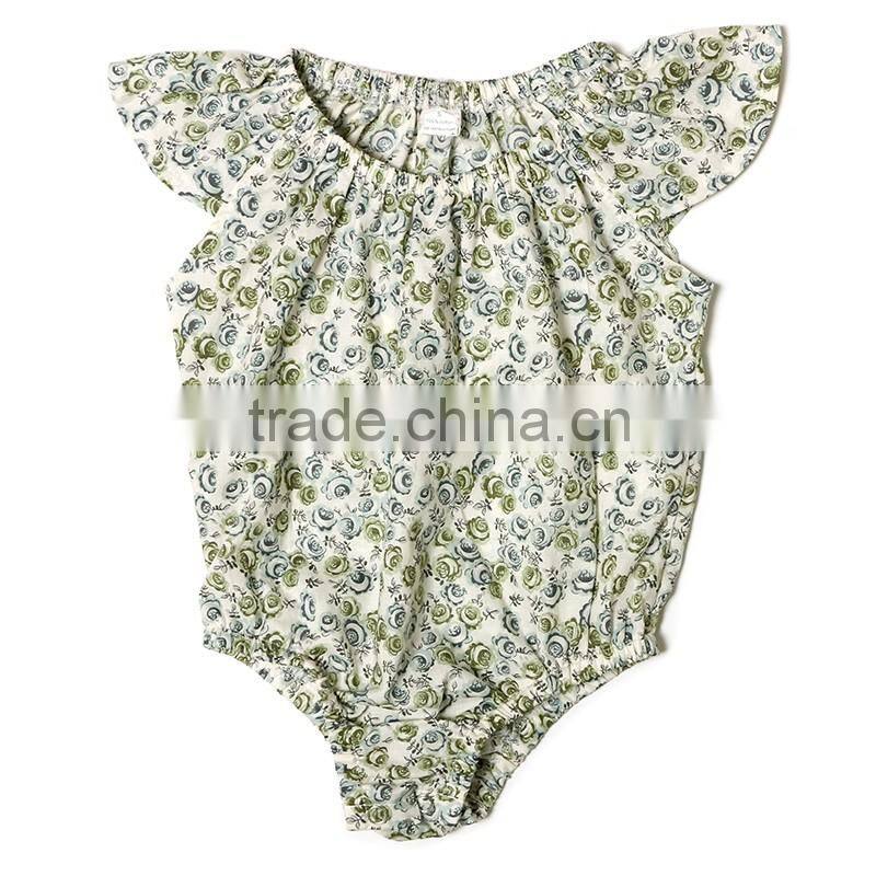 kids clothes floral baby romper newborn baby romper