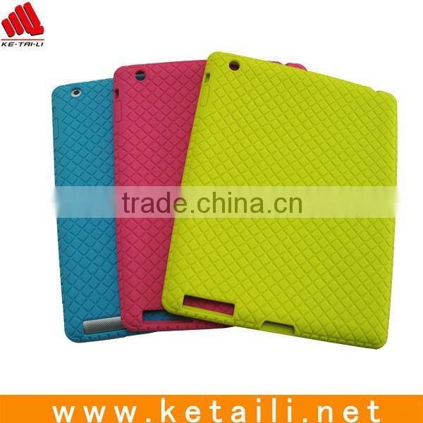 For silicone shockproof ipad case, made of high quality silicone