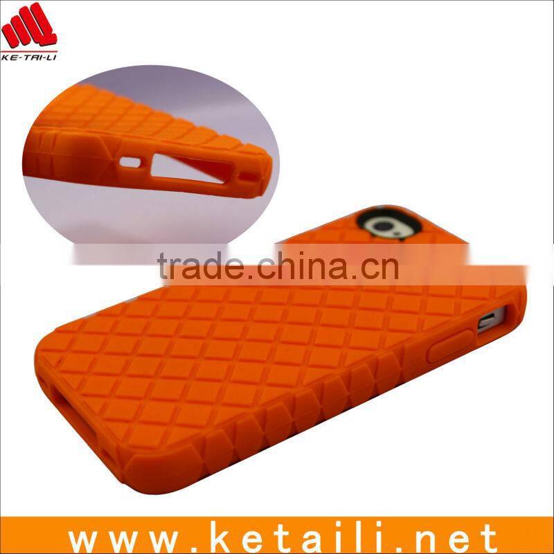 For silicone shockproof iphone case, for iphone 4/4S iphone 5