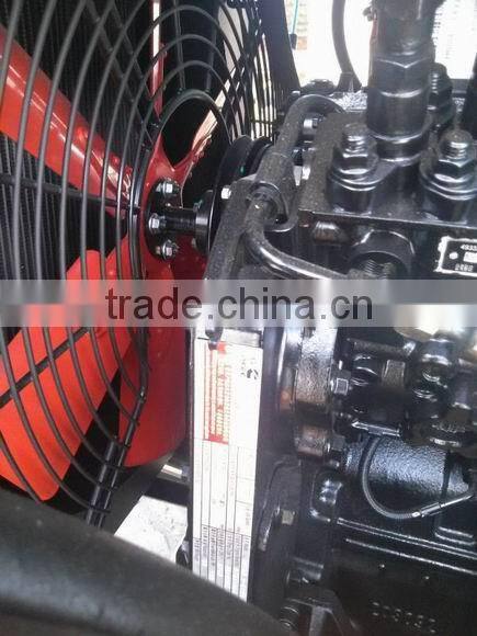 Engine diesel driven twin screw 5 m3 7 bar air compressor for drill