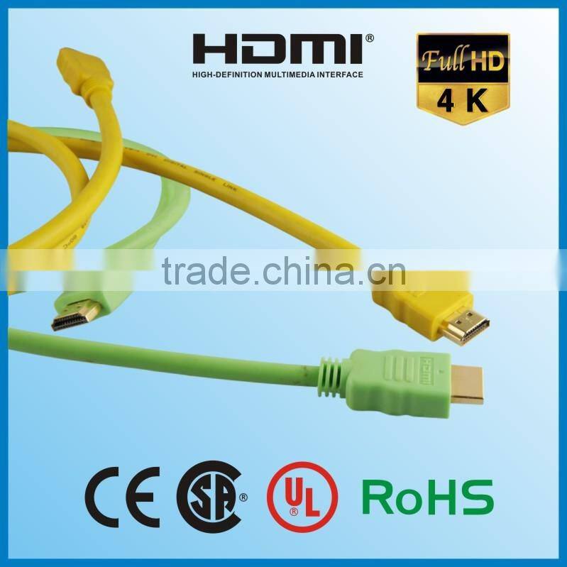 male to male hdmi 1.4 hdmi 2.0 cable HDMI AM/AM Cable 1m