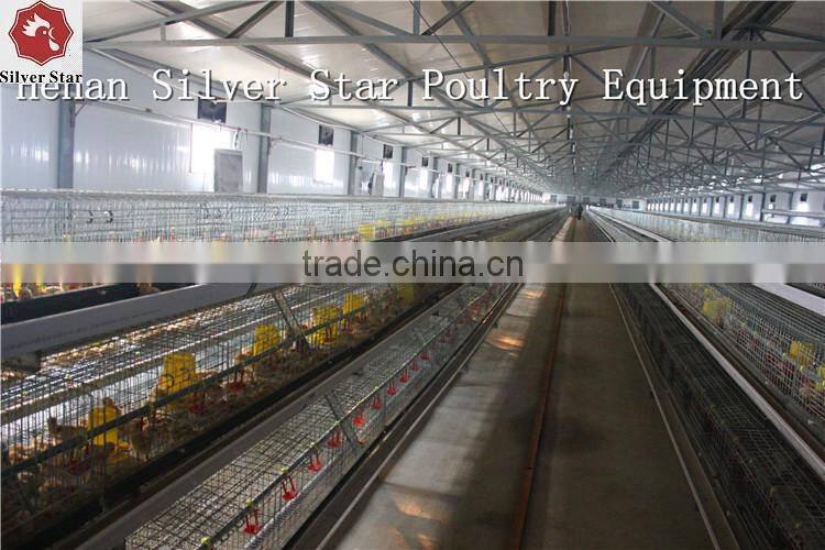 A type battery broiler chicken cage/poultry farm automatic chicken cage for sale