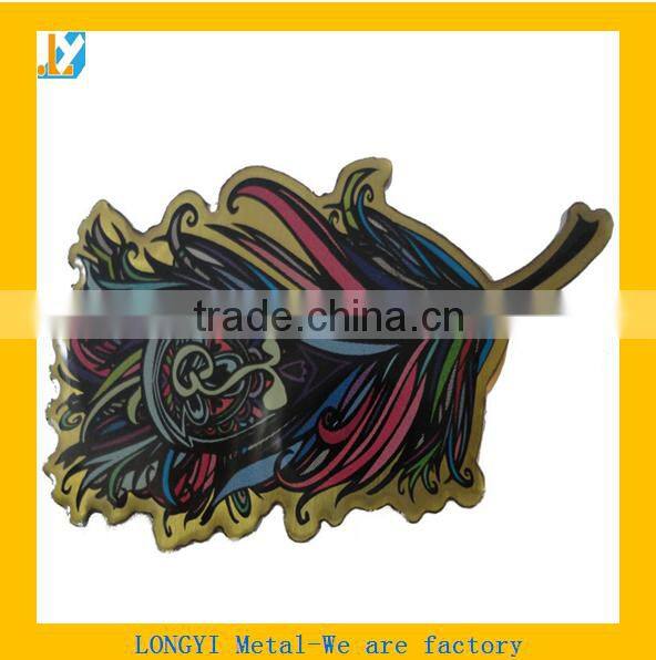 High quality Offset print metal badge pins