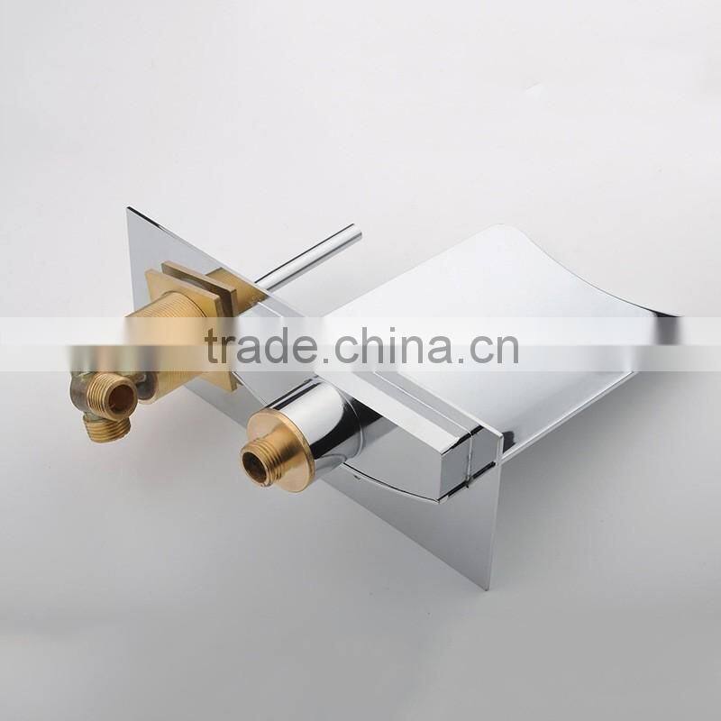 Wall Mount Waterfall Basin Faucet 0500-CP