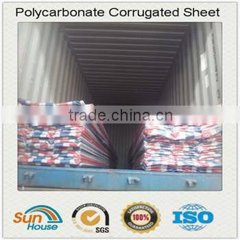 1mm Polycarbonate Clear Plastic Roofing Sheet