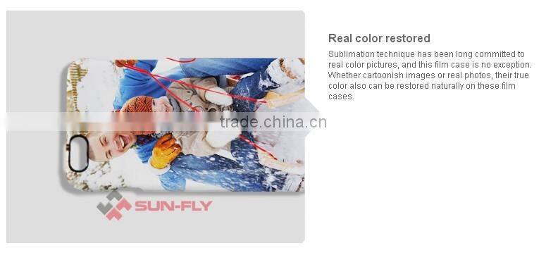 3d Sublimation case, 3D film case for iPhone 6 plus, 3D blank cover for iPhone