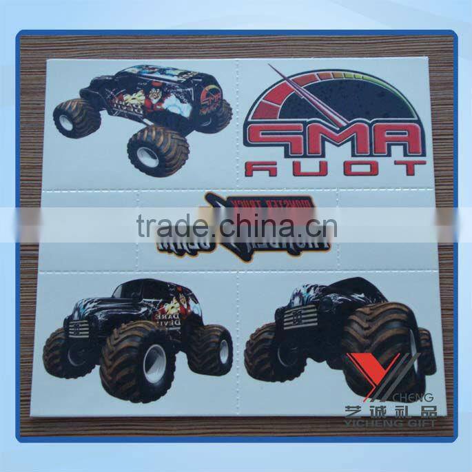 2015 new colorful princess body tattoo sticker