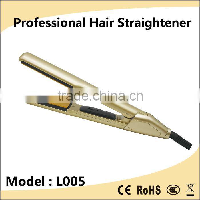 Professional Create your Own Brand LED Display Ceramic New 4 Plates Interchangeable Plate Hair Crimper