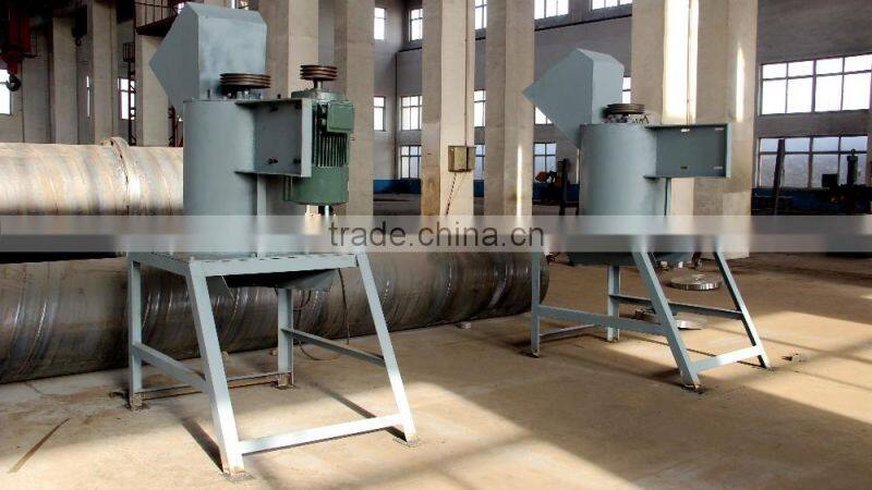 A compost bin crawler turning machine