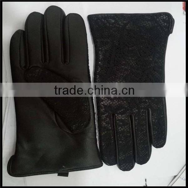Cool Men Winter Keep Warm Cow Split Leather Glove