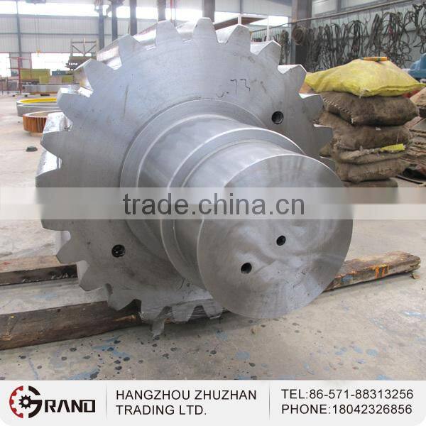 Heavy steel forging shaft