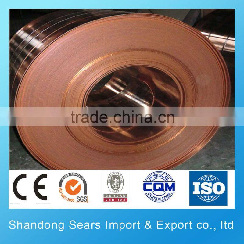 pancake coil copper tube / copper cooling coil C1020