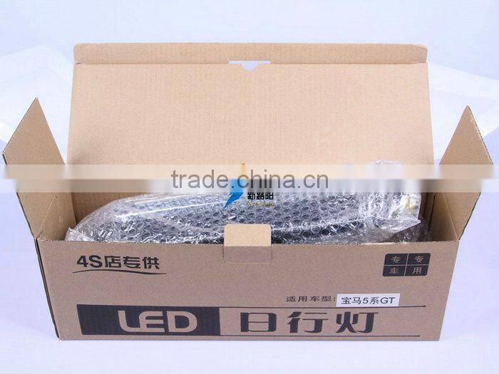 Cool design with Turning signal function super bright LED DRL daytime running light for GT new 5 series 535i 550i 2010-12