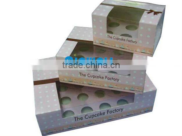 white rigid cardboard paper tube display box with hook/ hole holder