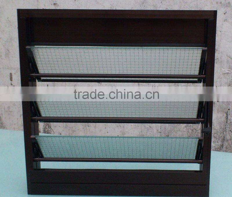 glass louver window, design for singarpore market
