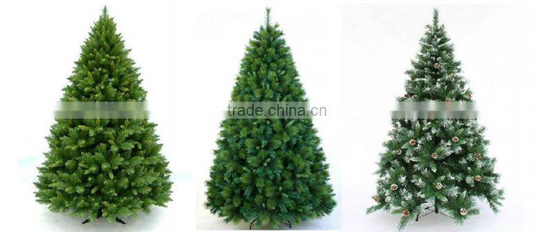 Gen exhibition 60 cm optical fiber tree shine led lights PVC small Christmas tree, Christmas decoration products for export