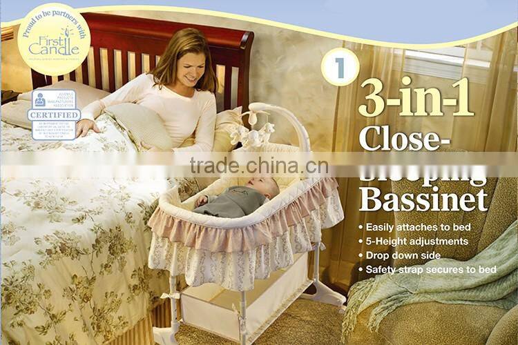 astm approved 3 in 1 baby bassinet
