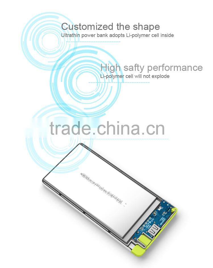 PINENG PN-951 2016 newest Version Ultra-thin 10000mAh Credit Card Power Bank