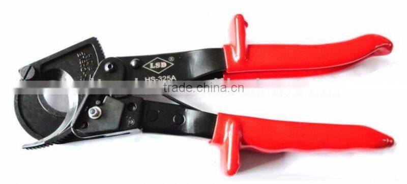 LSDHigh Quality HS-325A cable cutter Ratchet pipe cutter for cutting 240mm2 cables portable cutting tool