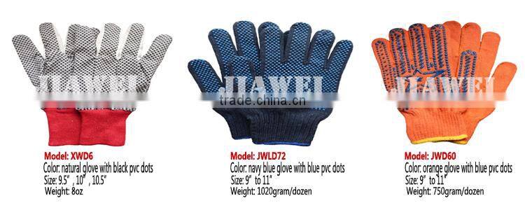 Made in China Best Whie PU Dipped Work Glove/Guantes 0136