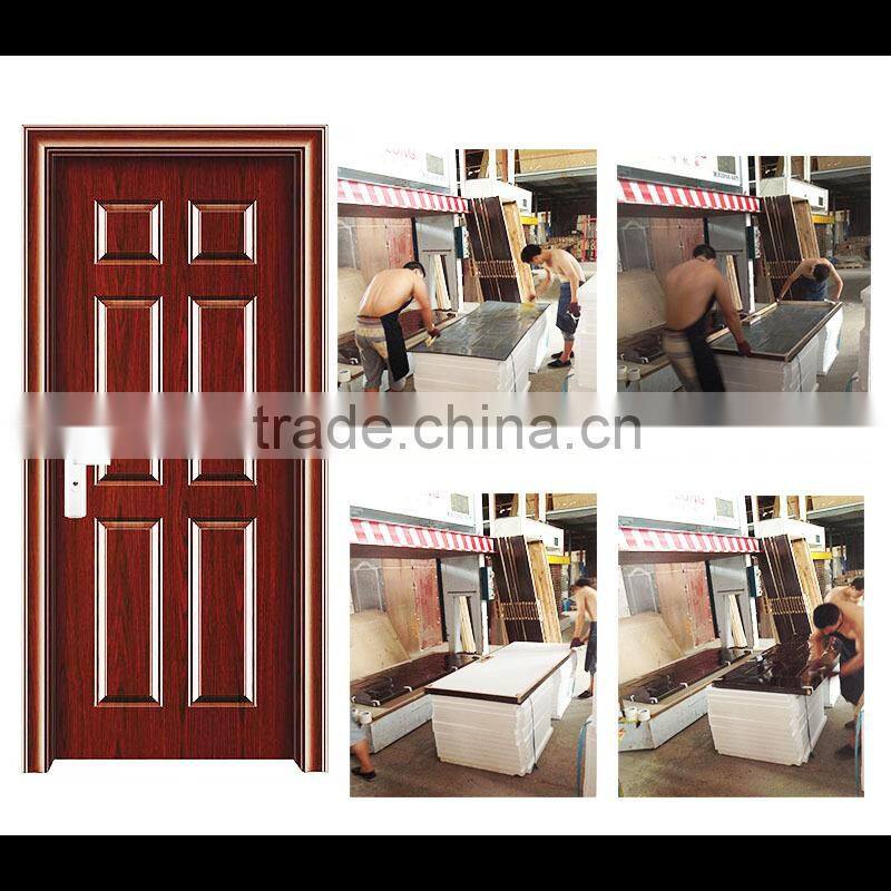 high quality and cheap price American steel security door with american standrad 2015