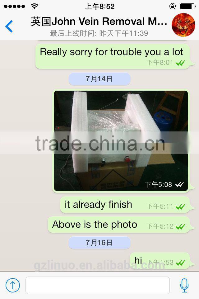 Portable High Frequency Blood Vessels Removal Device