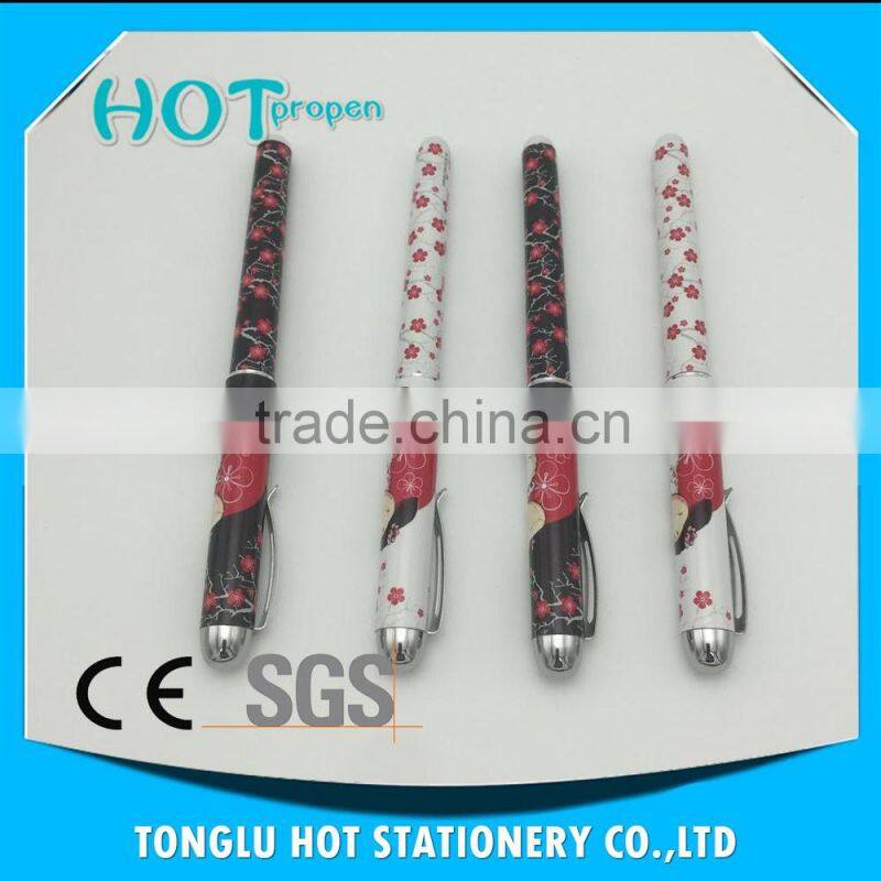 hot selling heat transfer imprint school stationery and student children ball pen