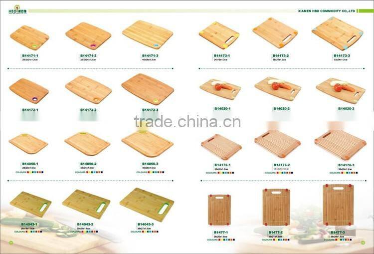 Bamboo Bread cutting board with knife set