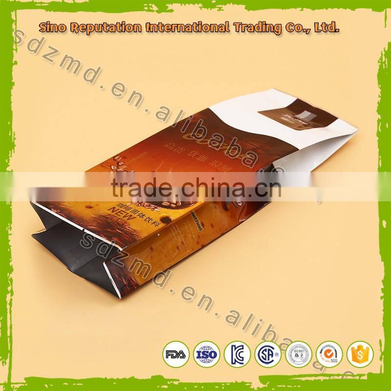 Side gusset custom printing 12oz coffee bag for coffee wholesale