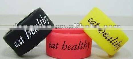 promotional fashion silicone ring bands