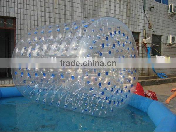 inflatable water walking ball 2 M diameter PVC inflatable ball children and adults' toy playing on the water