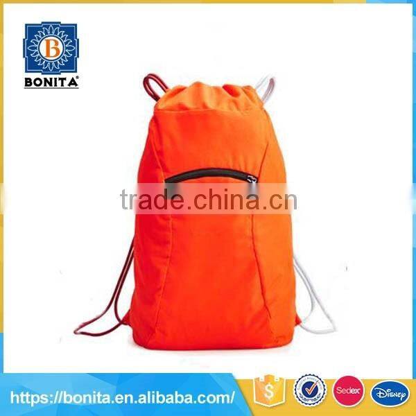 The new men's and women's sports draw string backpack waterproof sand bag mountaineering bag