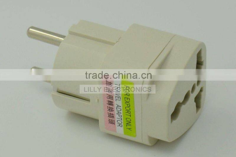Travel Adapter AU US UK to EU AC Conversion Electrical Plug Universal 250V 10A