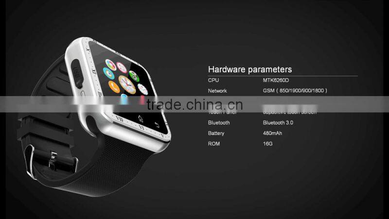 New sim card mp3 watch with bluetooth wrist watch mp3 player