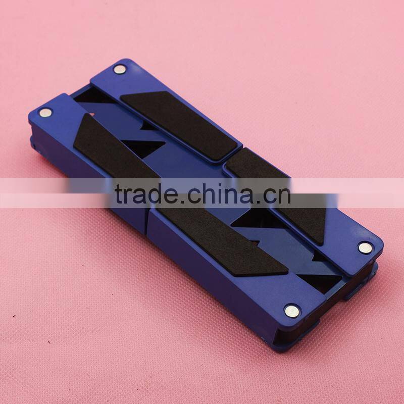 super slim mini foldable notebook cooler pad with 2 fans