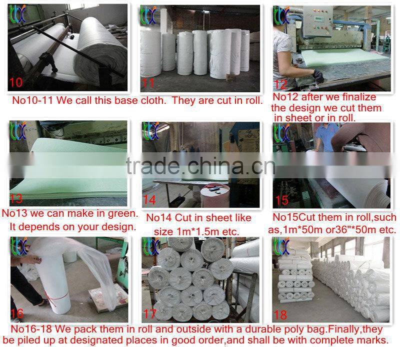 High heel shoes material Nonwoven toe puff chemical sheet shoe repair materials