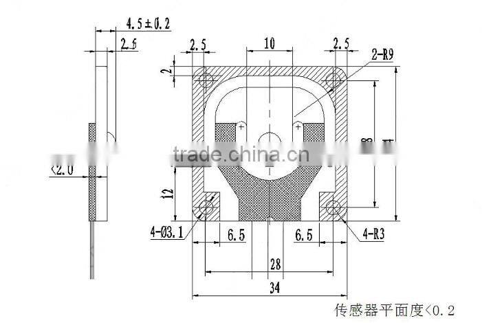Flat size 1mm body scales mini miro small load cells