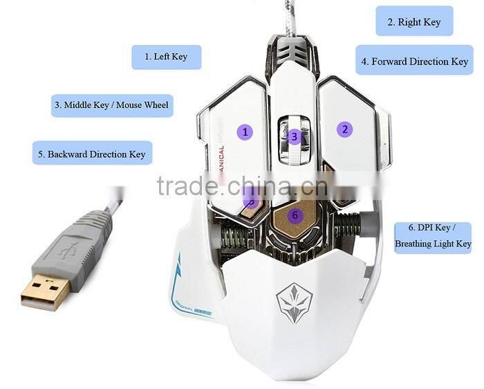 LUOM G10 10 Buttons 4 Colors DPI Adjustable Optical USB Wired Mouse Gamer Professional for Macros wireless Mouse