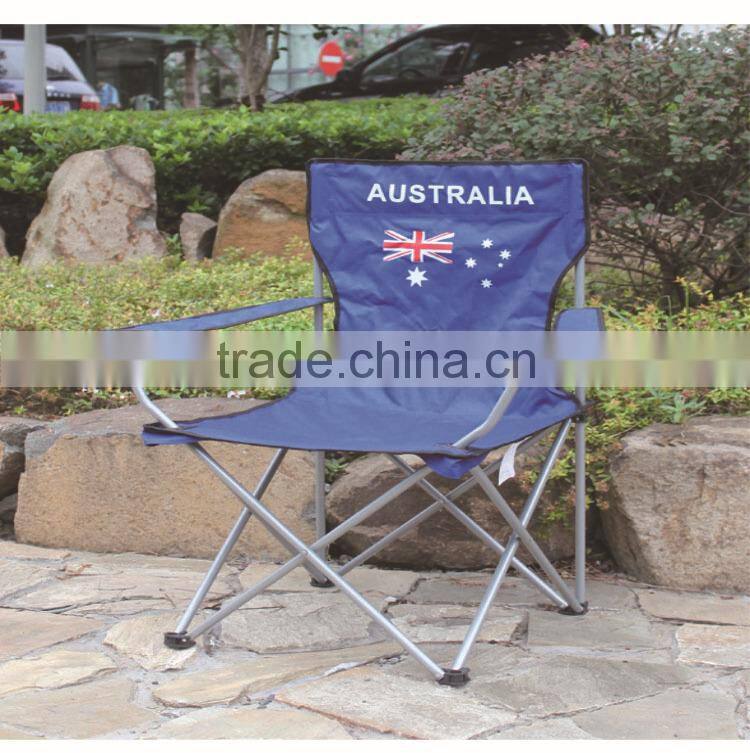 royalblue folding chair with printing