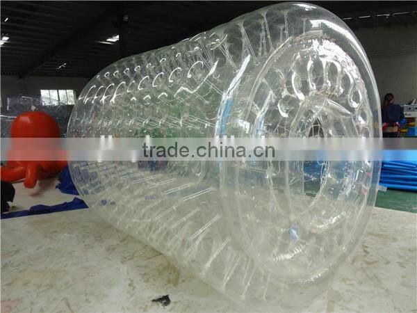 New commercial inflatable water roller,inflatable roller ball at low price
