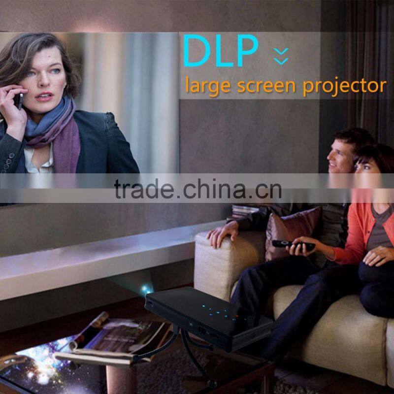 2016 latest DLP mini projector in market Smart Mini Projector with 1g 8g