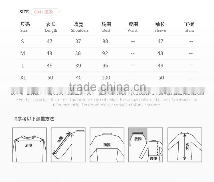 factory sale discount suit style modern mink fur jacket