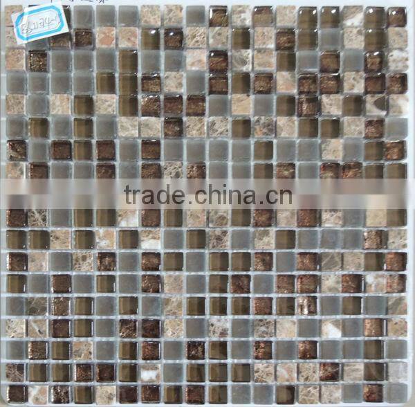 Nature Emperador Marble Mosaic
