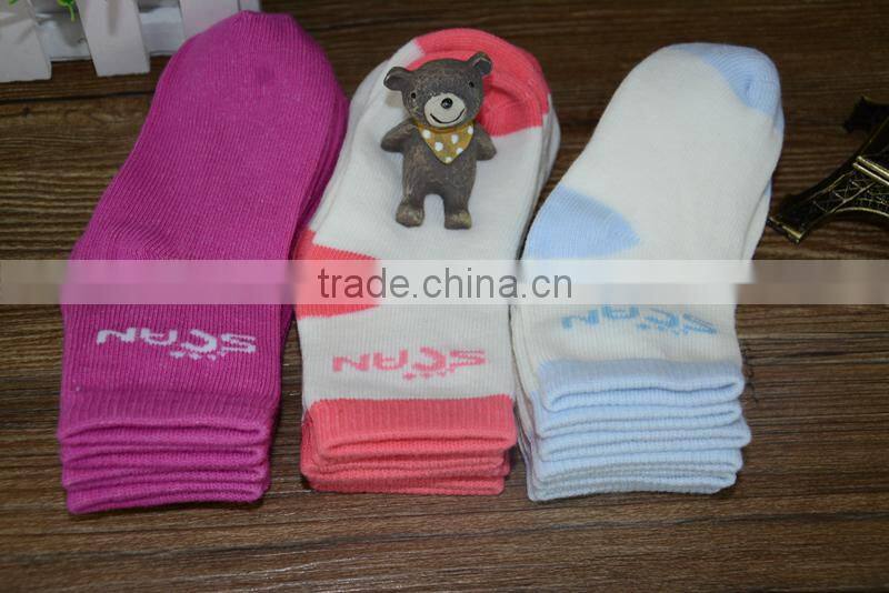 oem scan New design bulk disposable cotton cartoon socks kids