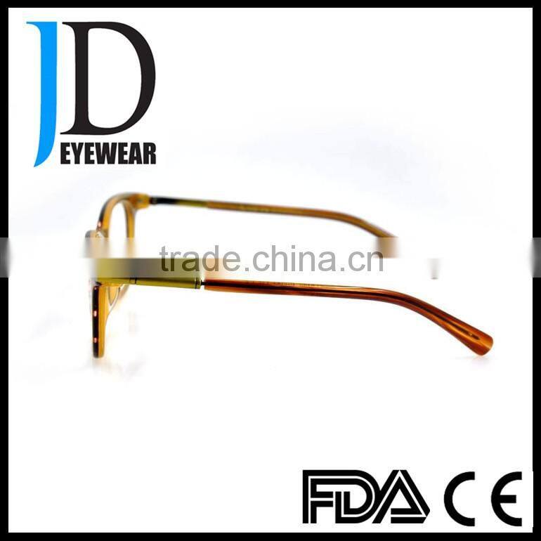 top seller korea stylish classic square copper color optical glasses for kids