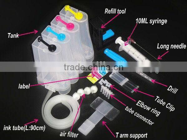 hot selling for hp 02 ciss diy ciss tank